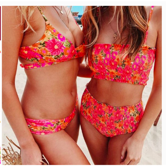 Show Me Your MuMu Other - Show Me Your Mumu Mermaid Collection Bikini Floral Size Small